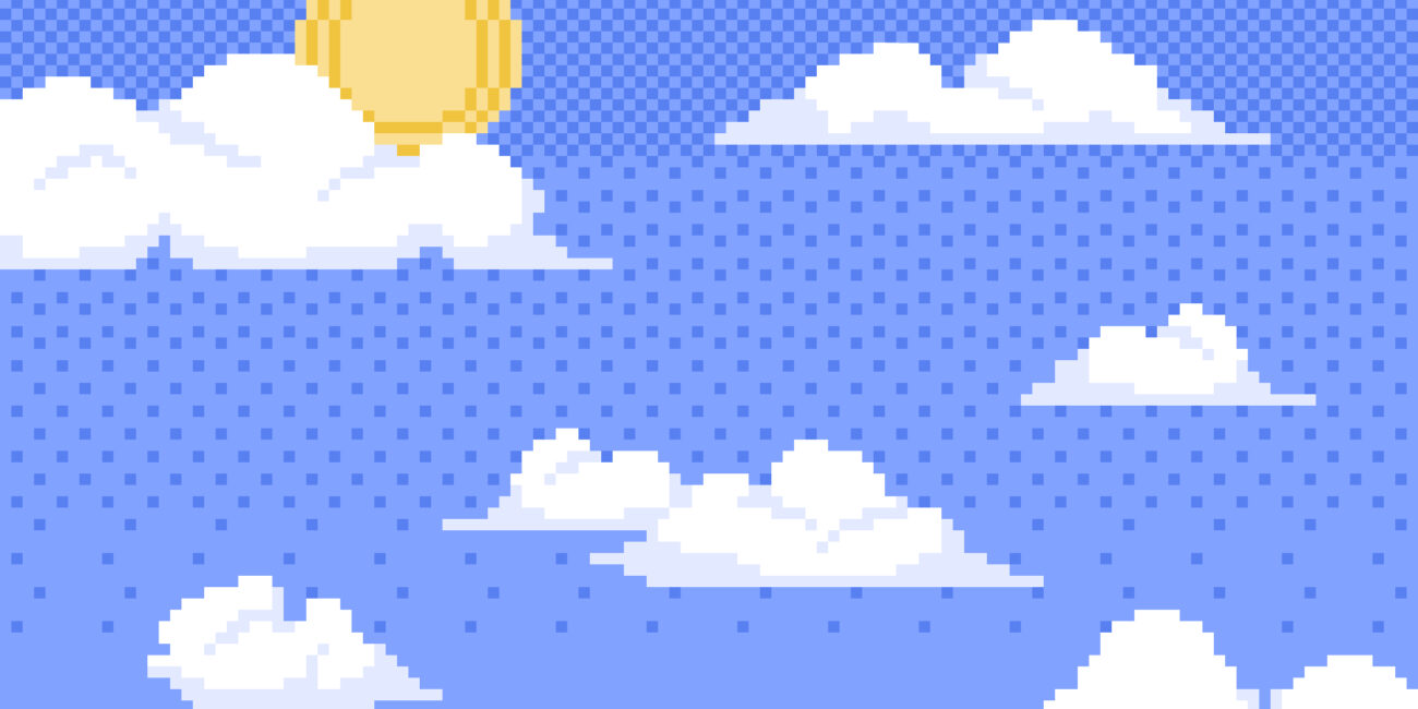 Een pixel afbeelding